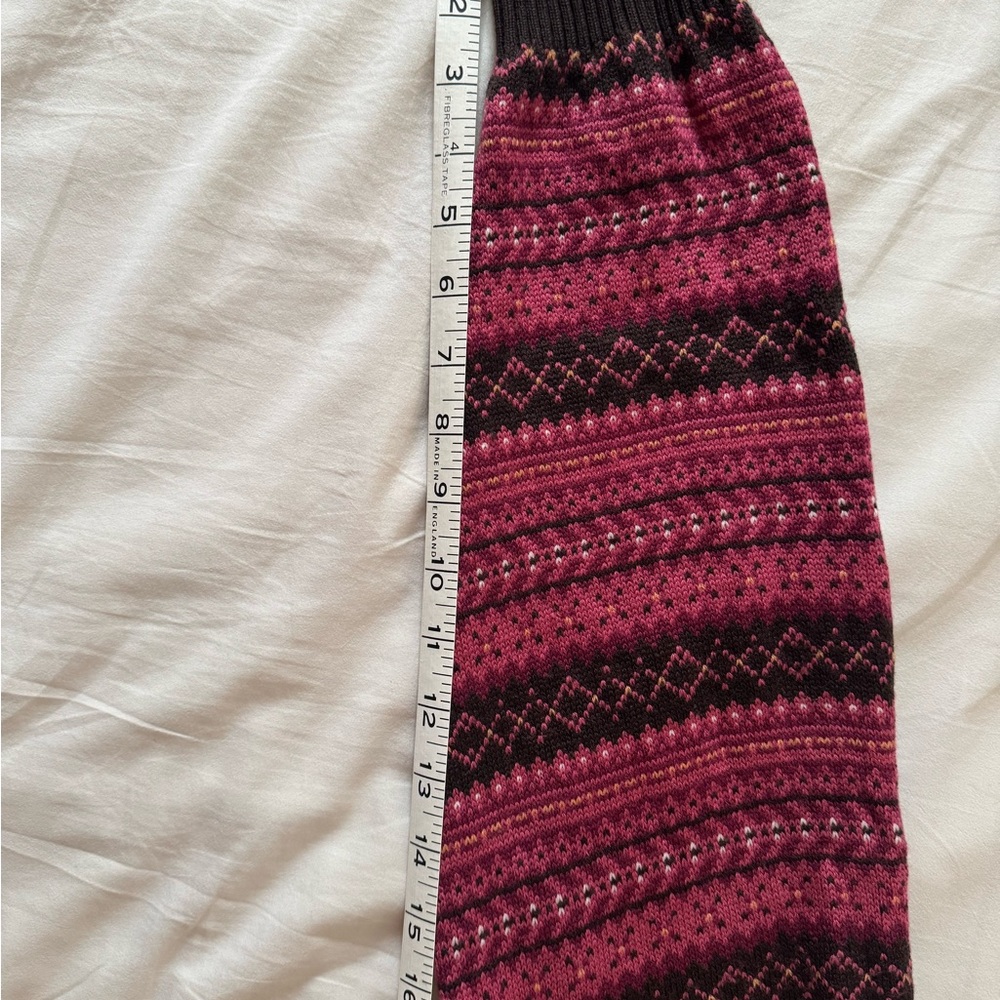 Pendleton Women Brown and Pink Knit Cardigan - Picture 8 of 9
